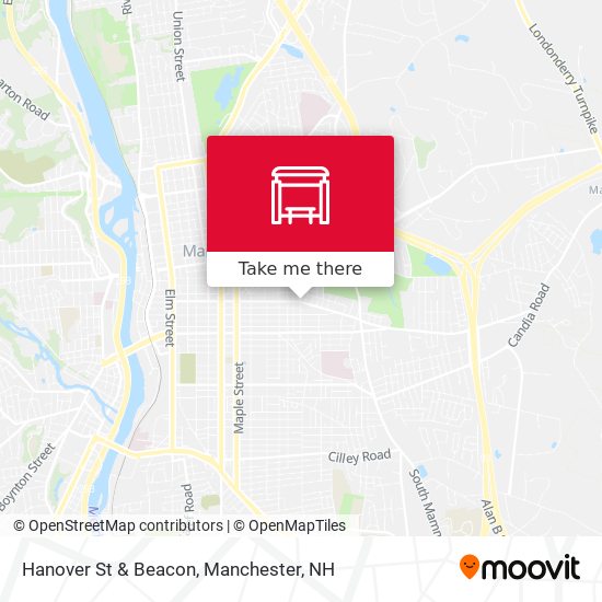 Mapa de Hanover St & Beacon