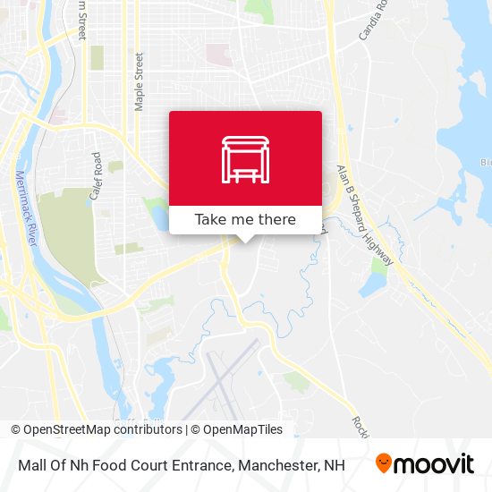 Mall Of Nh Food Court Entrance map