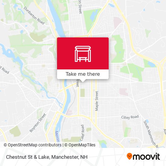 Mapa de Chestnut St & Lake