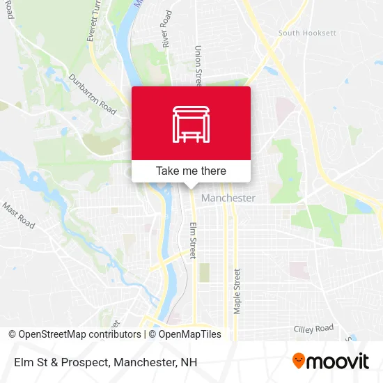 Mapa de Elm St & Prospect