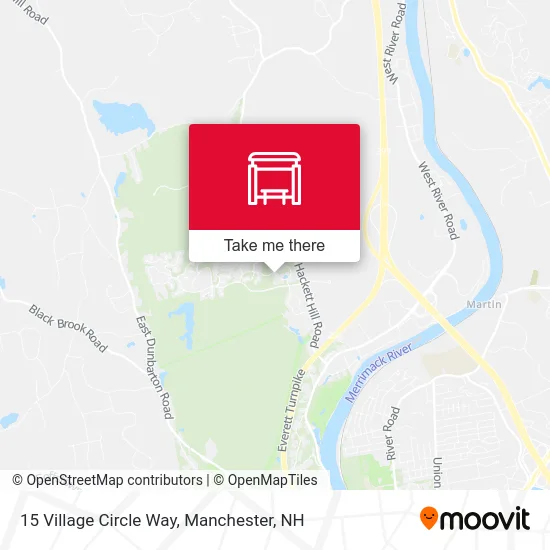 15 Village Circle Way map