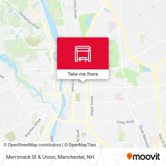 Mapa de Merrimack St & Union