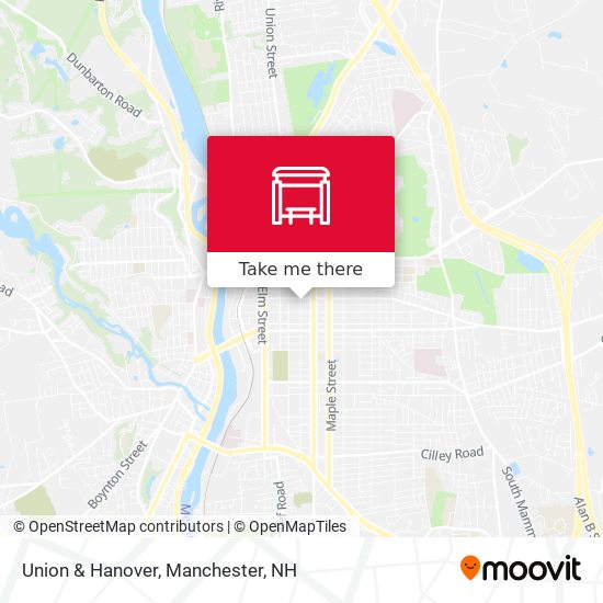 Mapa de Union & Hanover