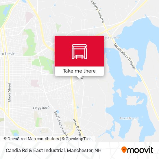 Mapa de Candia Rd & East Industrial