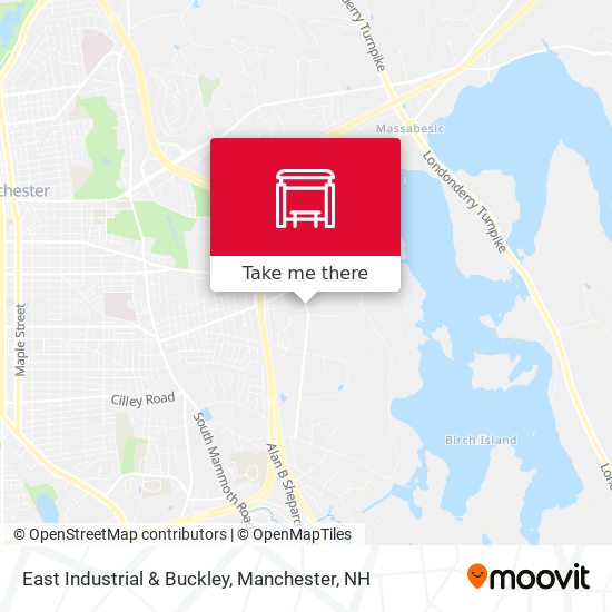 East Industrial & Buckley map