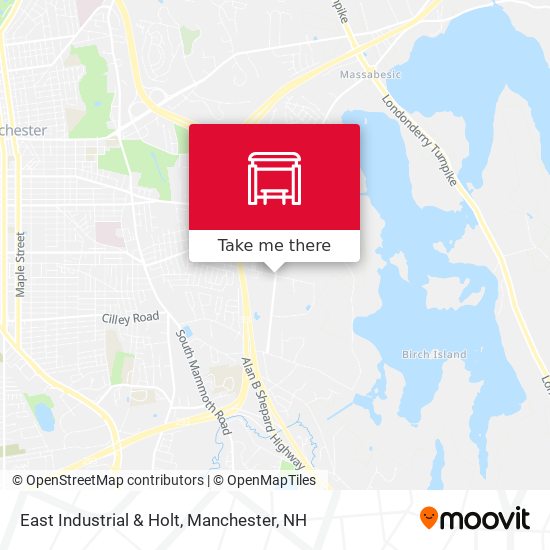 East Industrial & Holt map