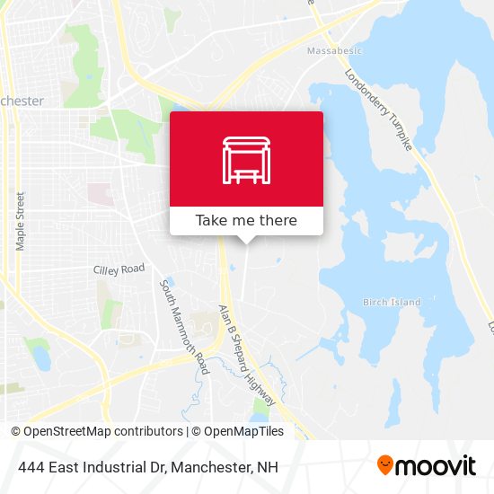 Mapa de 444 East Industrial Dr