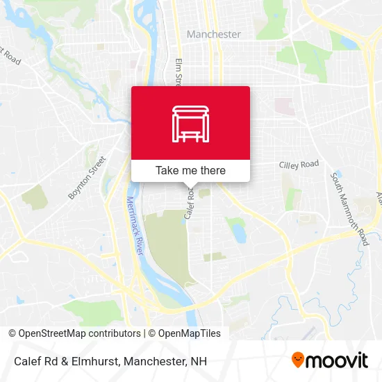 Mapa de Calef Rd & Elmhurst