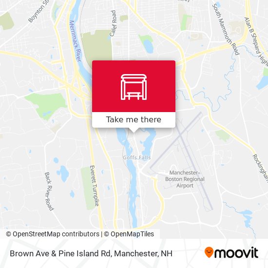 Brown Ave & Pine Island Rd map