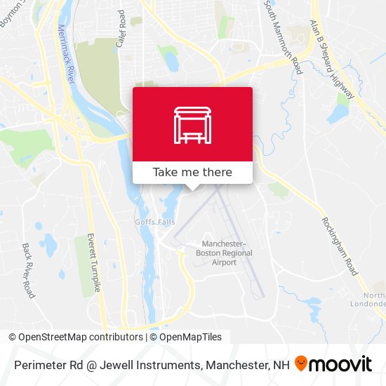 Mapa de Perimeter Rd @ Jewell Instruments