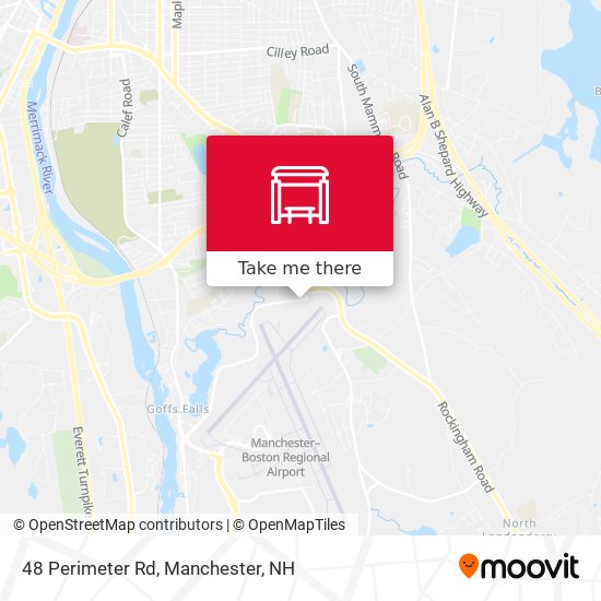 Mapa de 48 Perimeter Rd