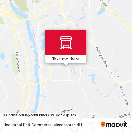 Industrial Dr & Commerce map