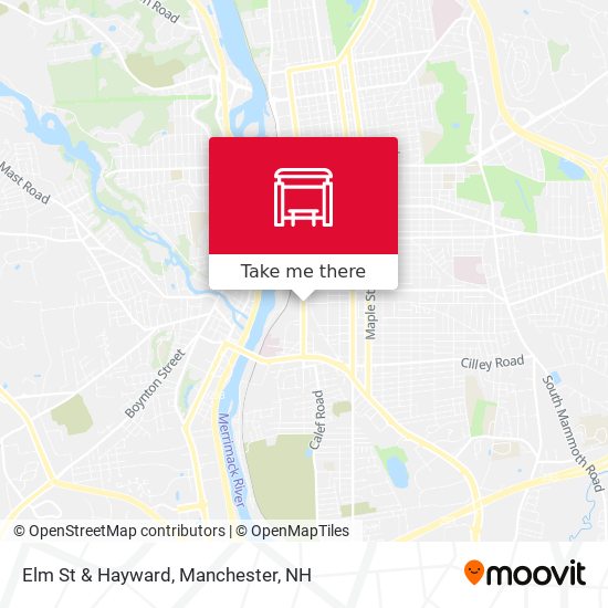 Mapa de Elm St & Hayward