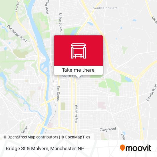 Mapa de Bridge St & Malvern