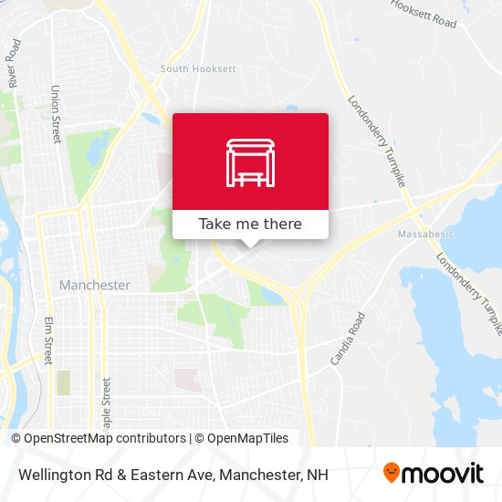 Mapa de Wellington Rd & Eastern Ave
