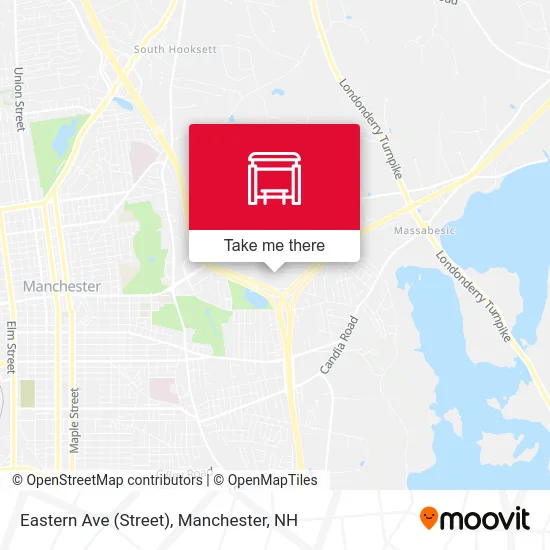 Eastern Ave  (Street) map