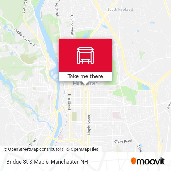 Mapa de Bridge St & Maple