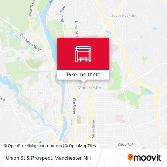Union St & Prospect map