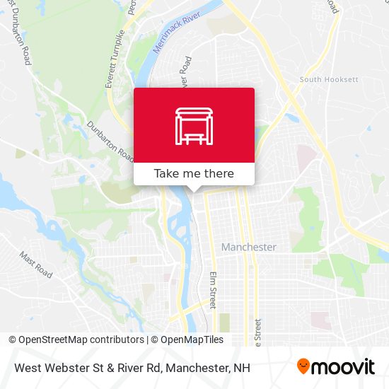 Mapa de West Webster St & River Rd