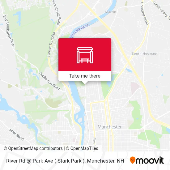 River Rd @ Park Ave ( Stark Park ) map