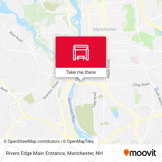 Mapa de Rivers Edge Main Entrance