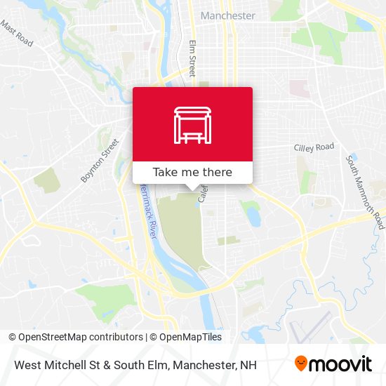 Mapa de West Mitchell St & South Elm