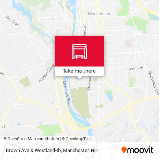Mapa de Brown Ave & Westland-Ib