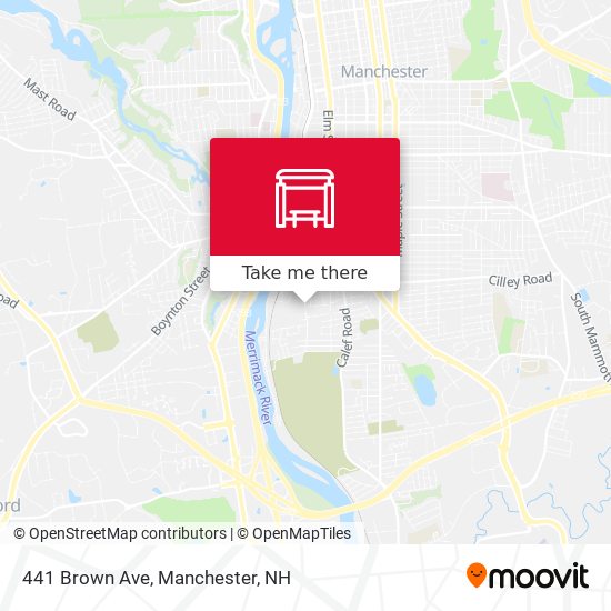 Mapa de 441 Brown Ave