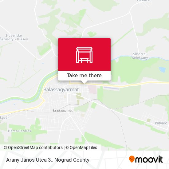 Arany János Utca 3. map