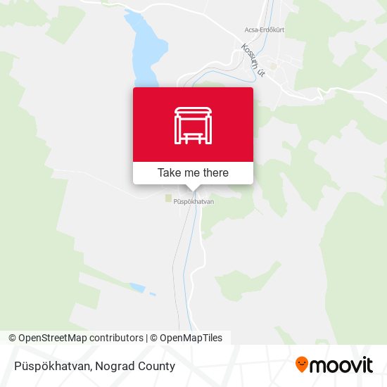 Püspökhatvan map