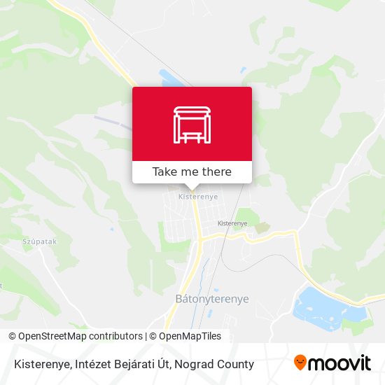 Kisterenye, Intézet Bejárati Út map