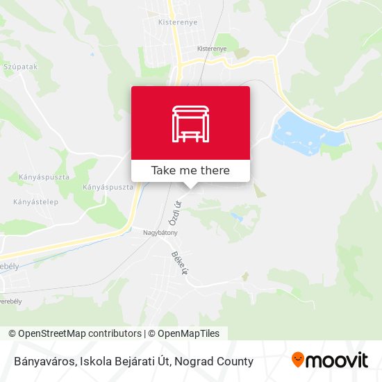 Bányaváros, Iskola Bejárati Út map