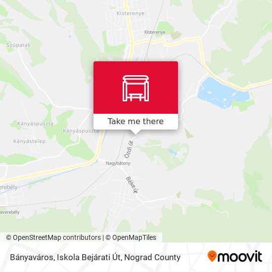 Bányaváros, Iskola Bejárati Út map
