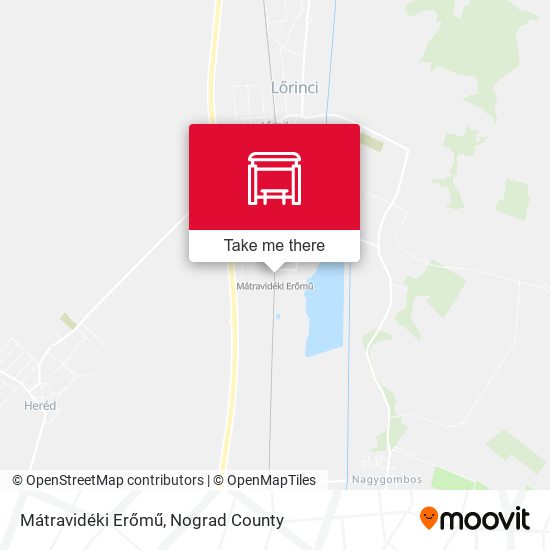Mátravidéki Erőmű map