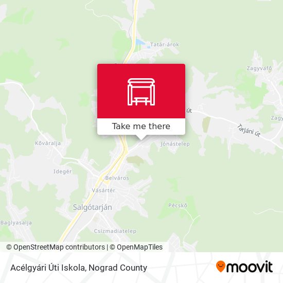 Acélgyári Úti Iskola map