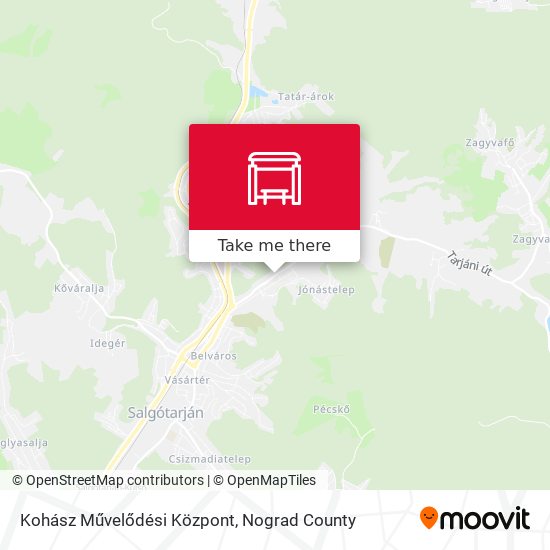 Kohász Művelődési Központ map