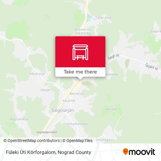 Füleki Úti Körforgalom map