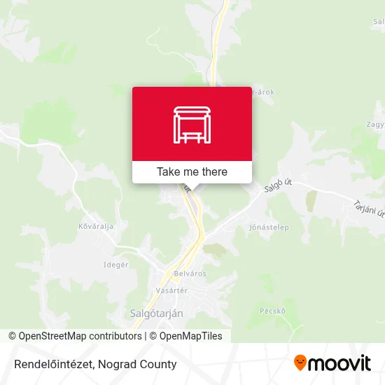 Rendelőintézet map