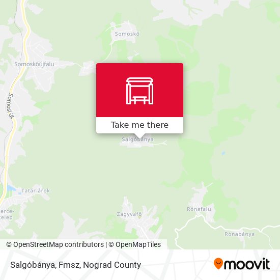 Salgóbánya, Fmsz map