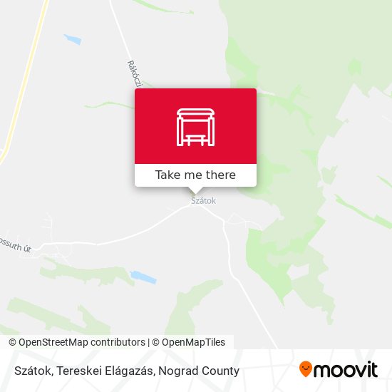 Szátok, Tereskei Elágazás map