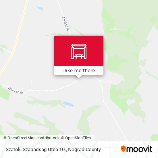 Szátok, Szabadság Utca 10. map