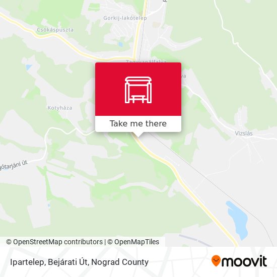 Ipartelep, Bejárati Út map