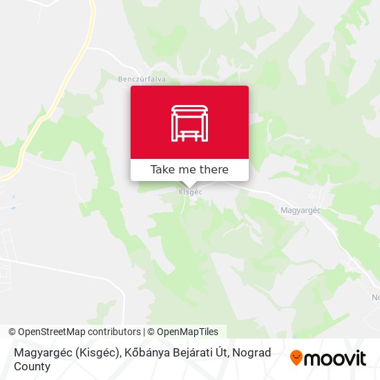 Magyargéc (Kisgéc), Kőbánya Bejárati Út map