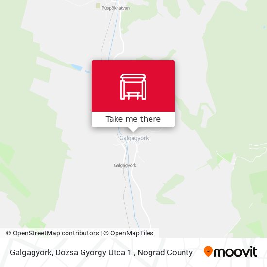 Galgagyörk, Dózsa György Utca 1. map