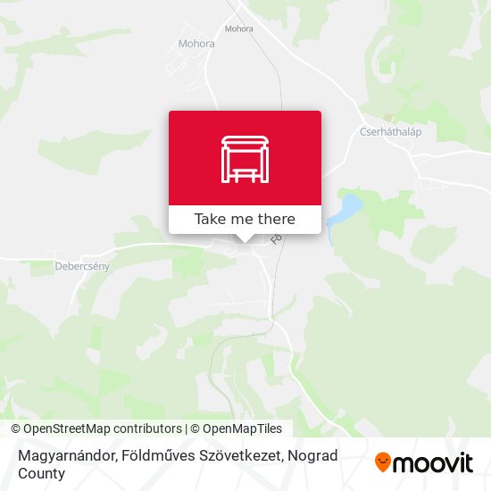 Magyarnándor, Földműves Szövetkezet map