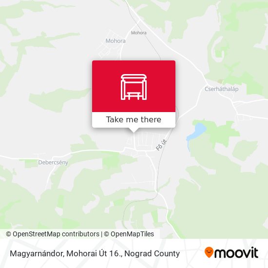 Magyarnándor, Mohorai Út 16. map