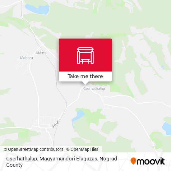 Cserháthaláp, Magyarnándori Elágazás map