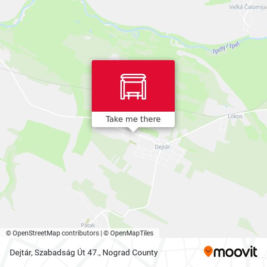 Dejtár, Szabadság Út 47. map