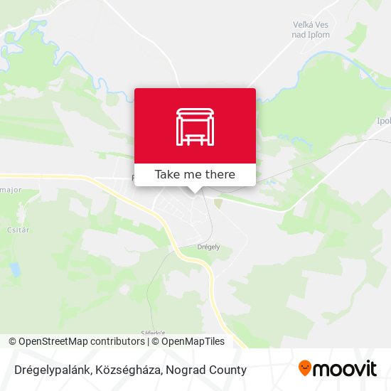 Drégelypalánk, Községháza map