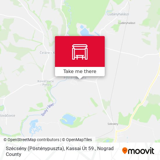 Szécsény (Pösténypuszta), Kassai Út 59. map